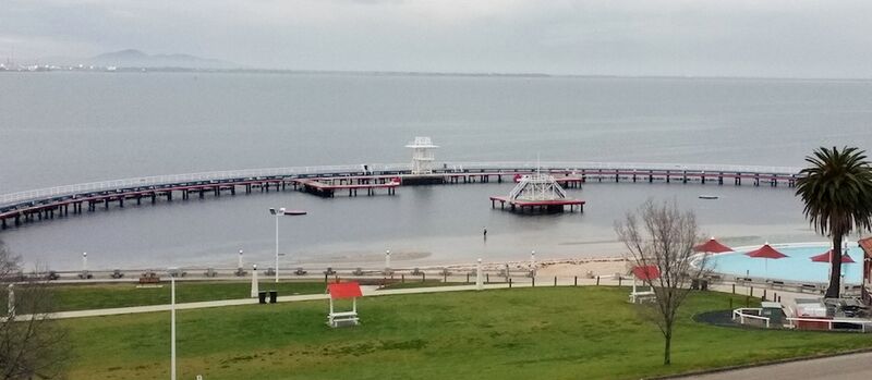 The waterfront pool at Geelong
