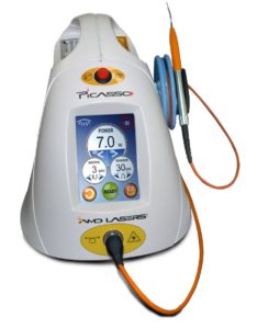 The Picasso by AMD Lasers, equipment which allows laser dentistry services to be performed.